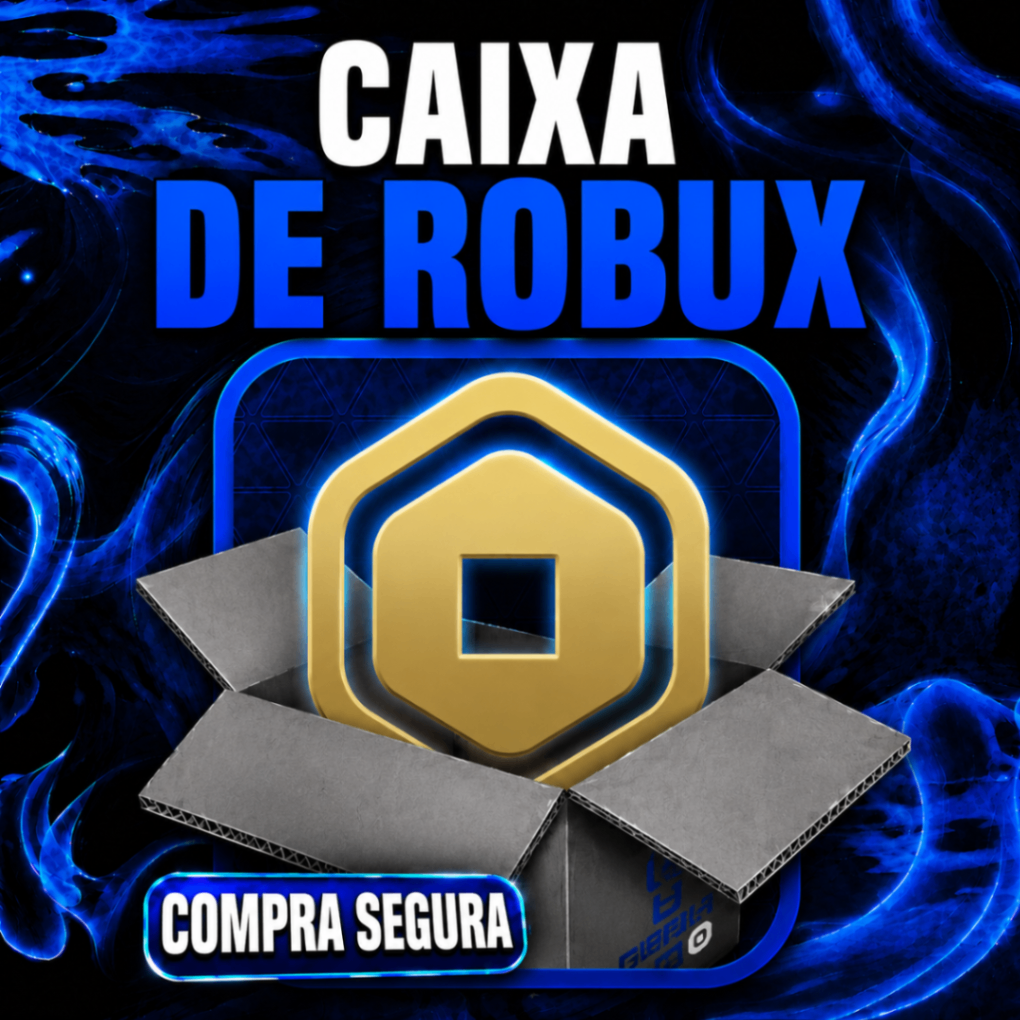 [💎] CAIXA ROBUX – 1000 até 50.000 Robux